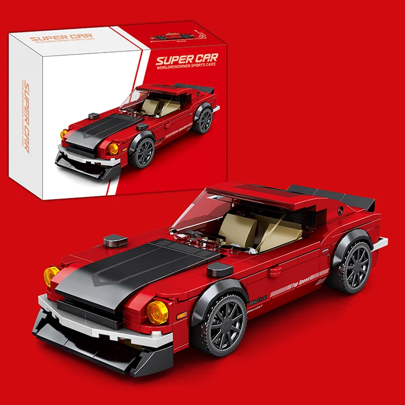 Model Kit Jdm - Klocki konstrukcyjne STEM Klasyczne zestawy samochodów