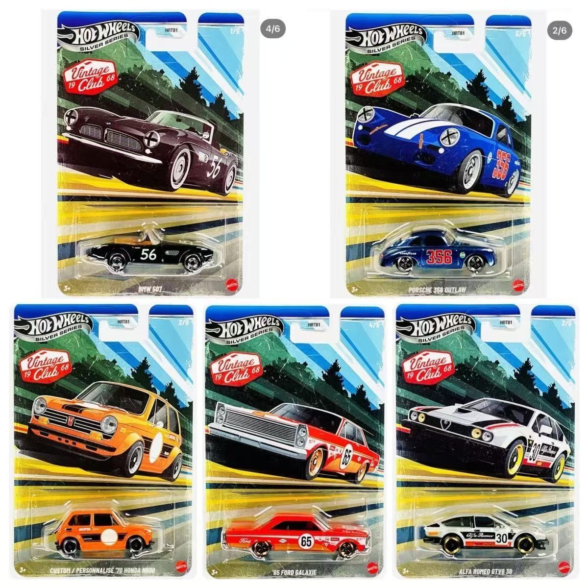 Model Kit Alfa Romeo - Oryginalny samochodzik Hot Wheels Retro Club
