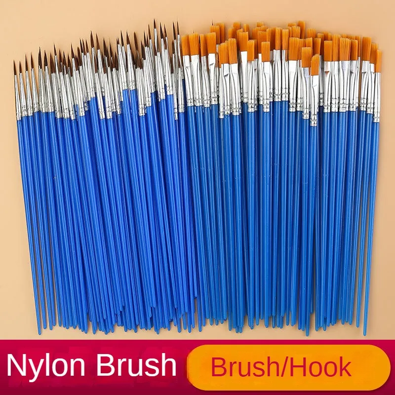 Metallic Paint Set - 10/20/50 sztuk zestaw pędzli malarskich Art