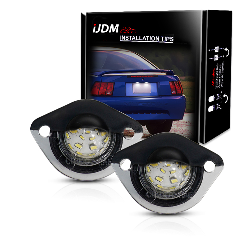 Model Kit Mustang - 2 sztuk biały podświetlanie LED do