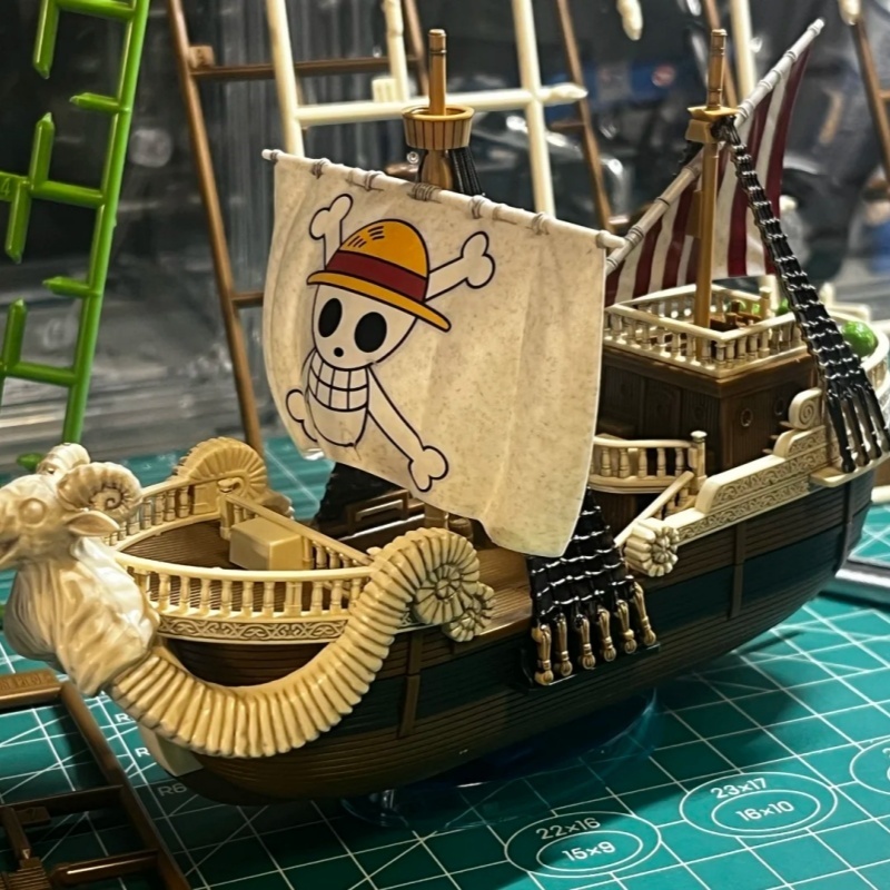Model Kit One Piece Going Merry - Zabawki Bandai Star One Piece Netflix