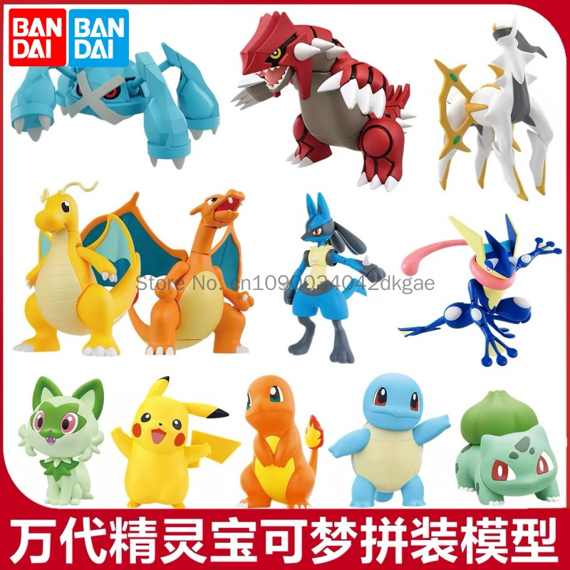 Model Kit Quick Charmander - Oryginalny zestaw modeli Pokemon Bandai, szybki