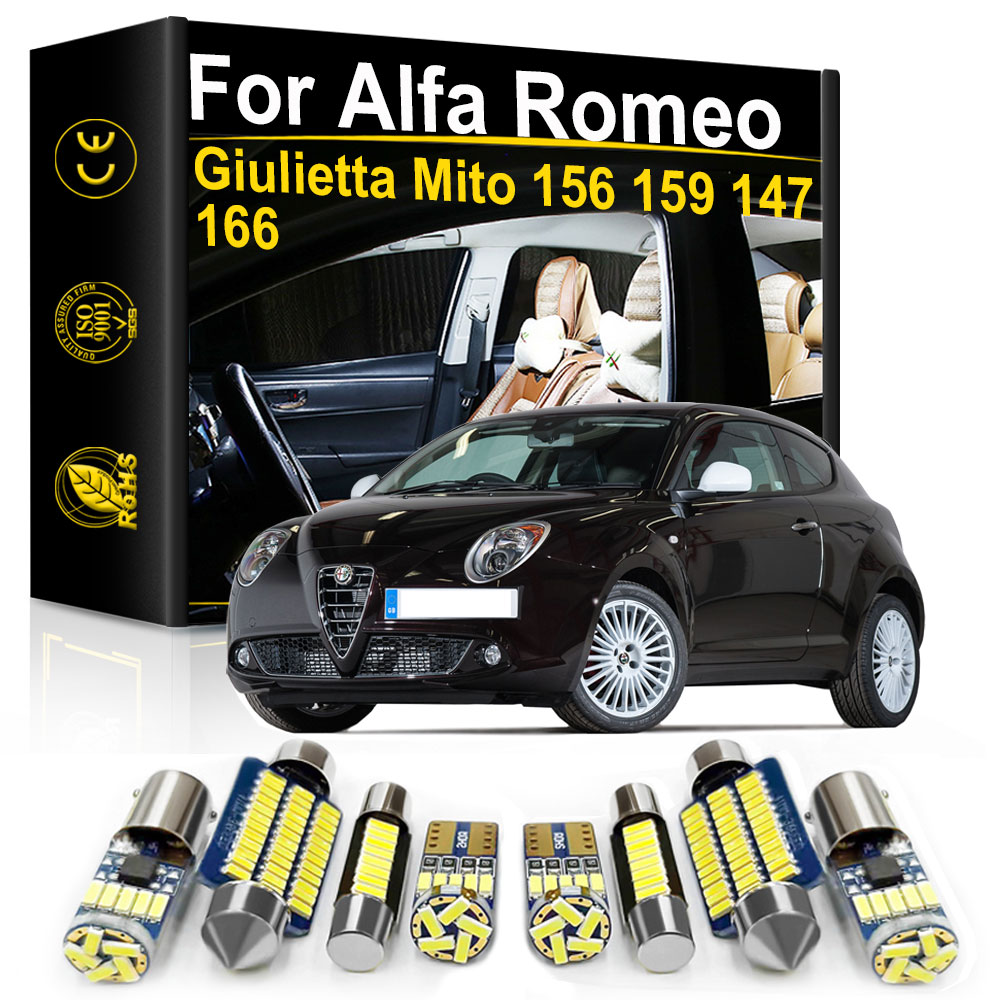 Model Kit Alfa Romeo - Samochodowe oświetlenie wewnętrzne LED do Alfa