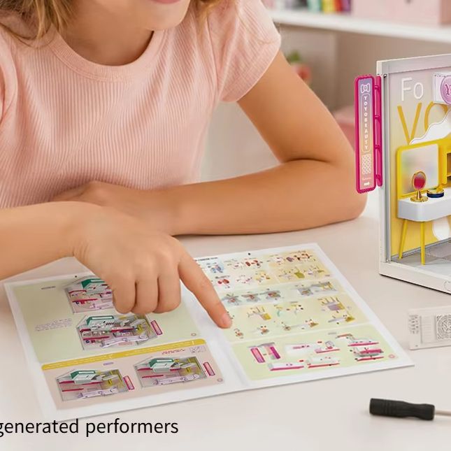 Model Kit Simulator - Zestaw do samodzielnego montażu miniaturowego domku