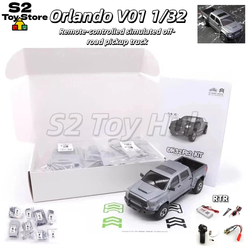 Model Kit History - Orlando Hunter Model P02 1/32 RC