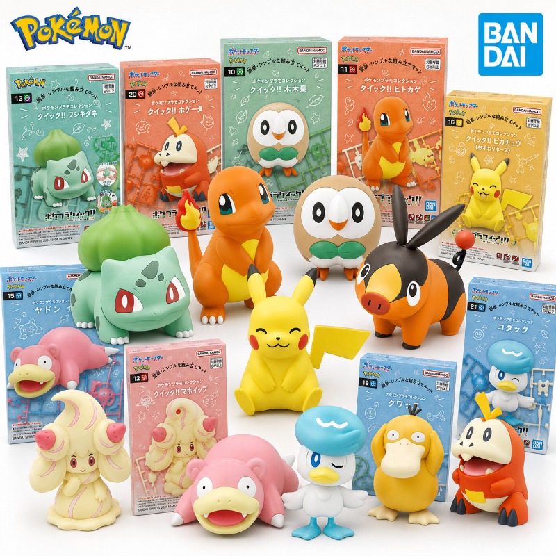 Model Kit Quick Charmander - Zestaw modeli Bandai Pokemon Plamo Collection: