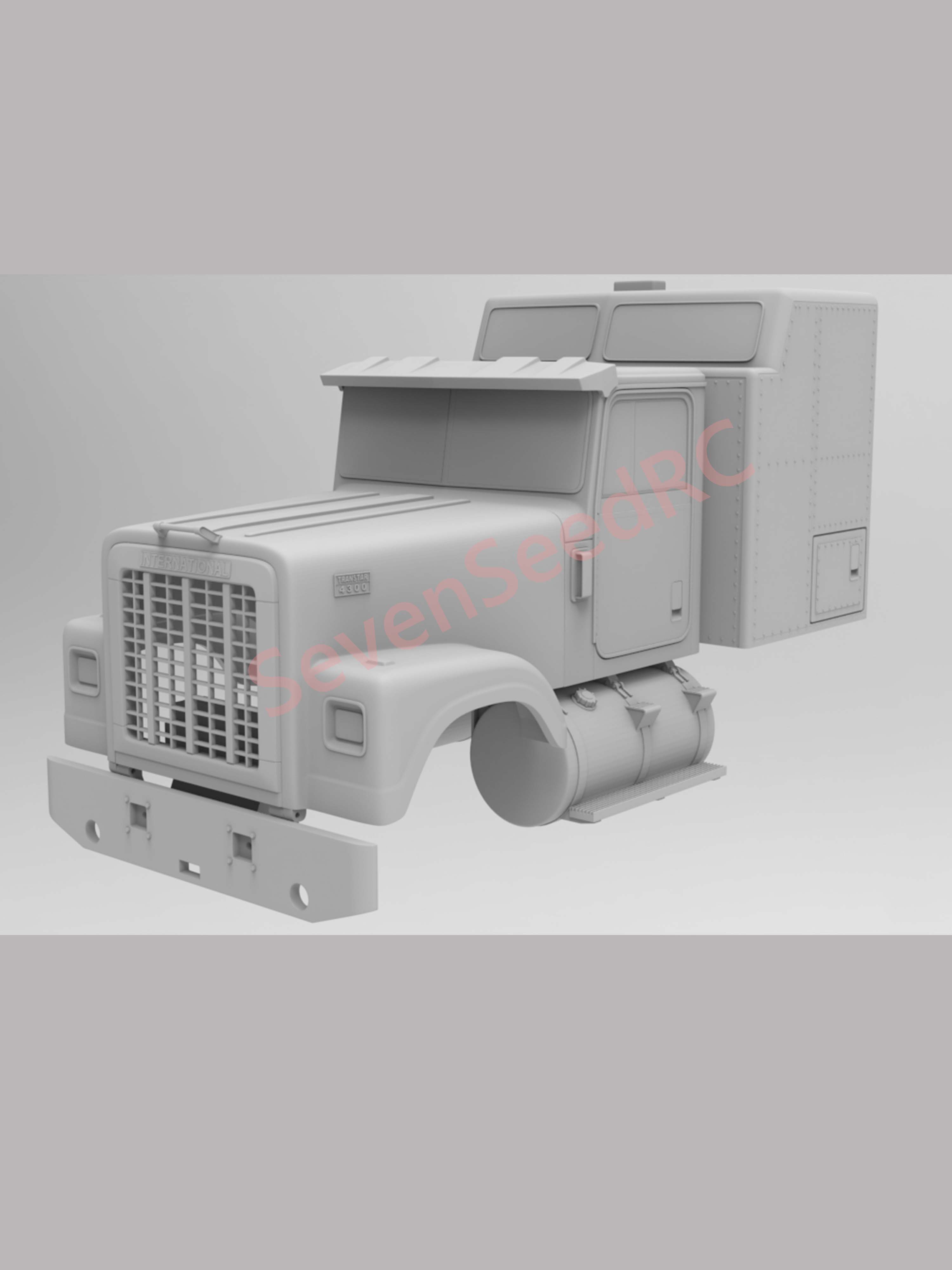 Model Kit Jdm - Zestaw kabiny ciężarówki z nadrukiem 3D
