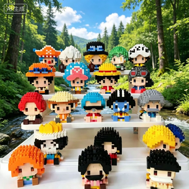 Model Kit Gundam Bandai - Nowy ONE PIECE Bóg Słońca Nika