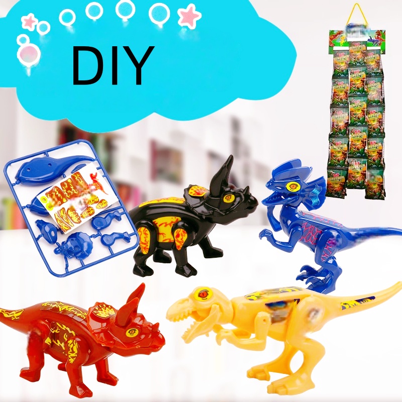 Model Kit Dinosaur - 30-częściowy zestaw do samodzielnego montażu modeli