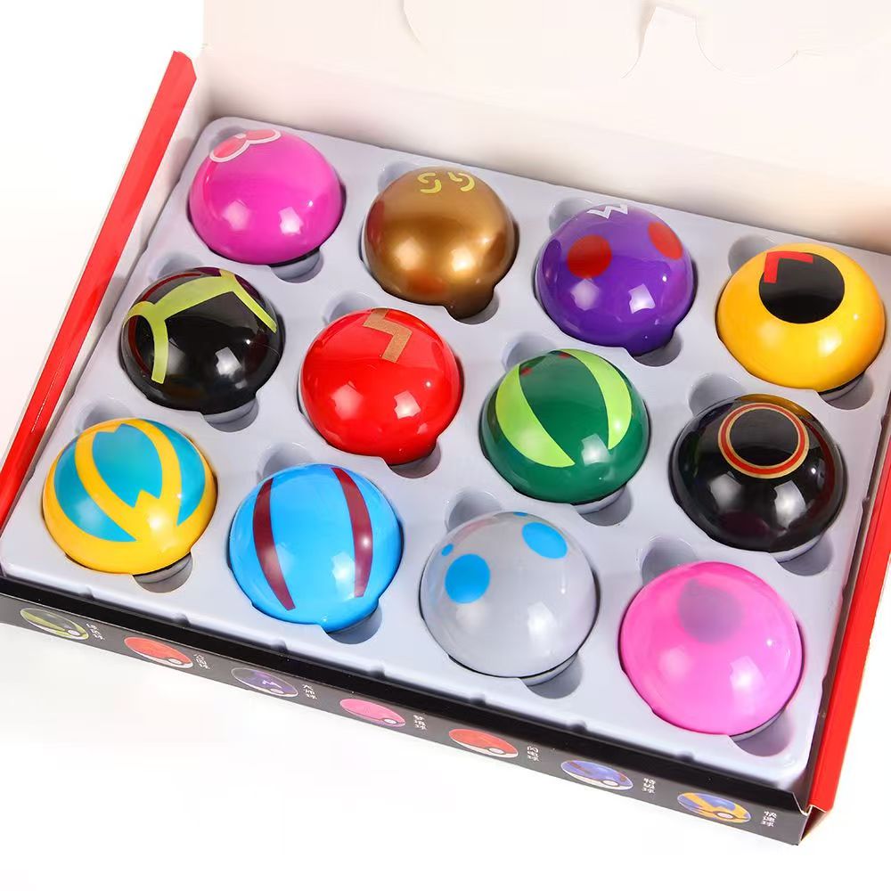 Model Kit Pokemon - Figurki Pokemon 12 szt./zestaw Piłka Poké
