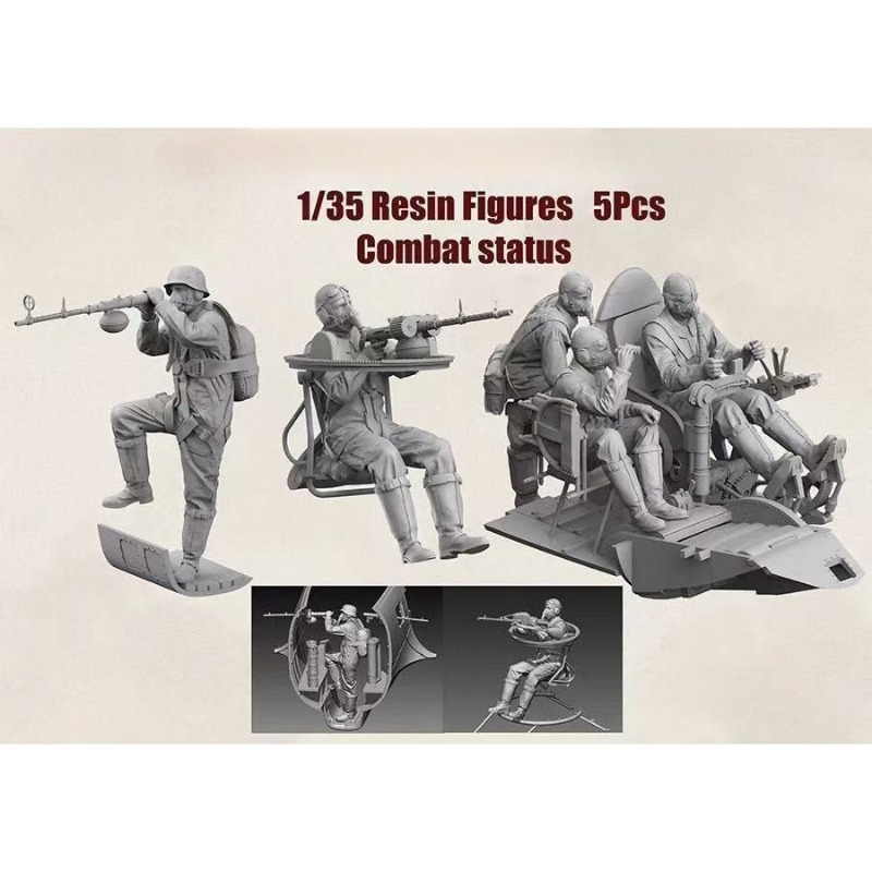 Model Kit Italeri - Figurka z żywicy w skali 1/35,