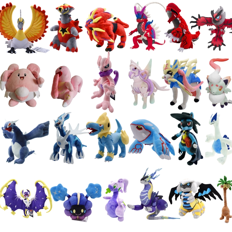 Model Kit Lugia - Legendarny Pokemon pluszowe zabawki Lugias Lucario