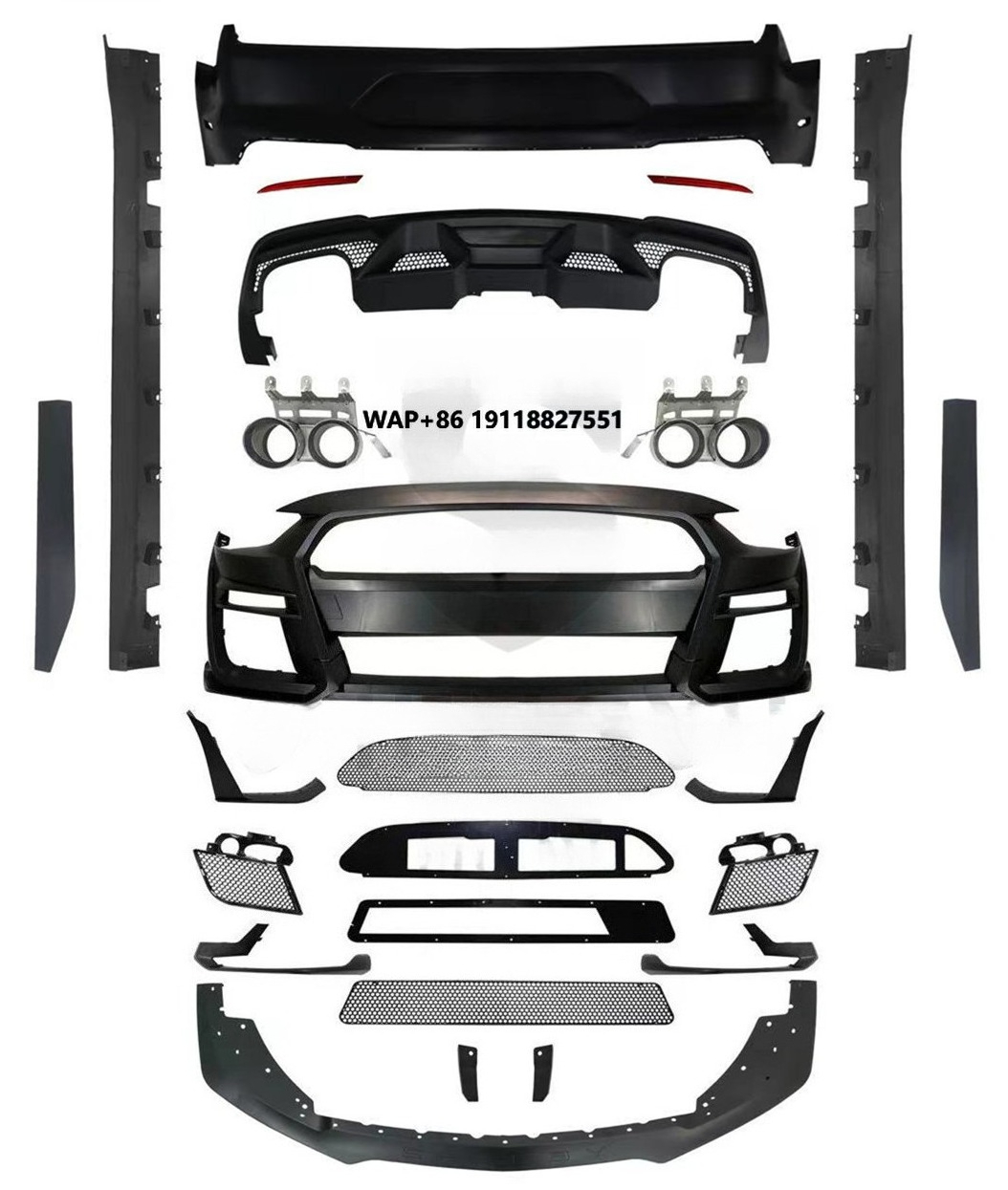 Model Kit Mustang - Zestaw karoserii do Mustanga 2018-2020, zmiana