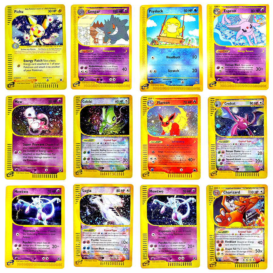 Model Kit Lugia - Karty Proxy PKM Mewtwo Gengar Psyduck