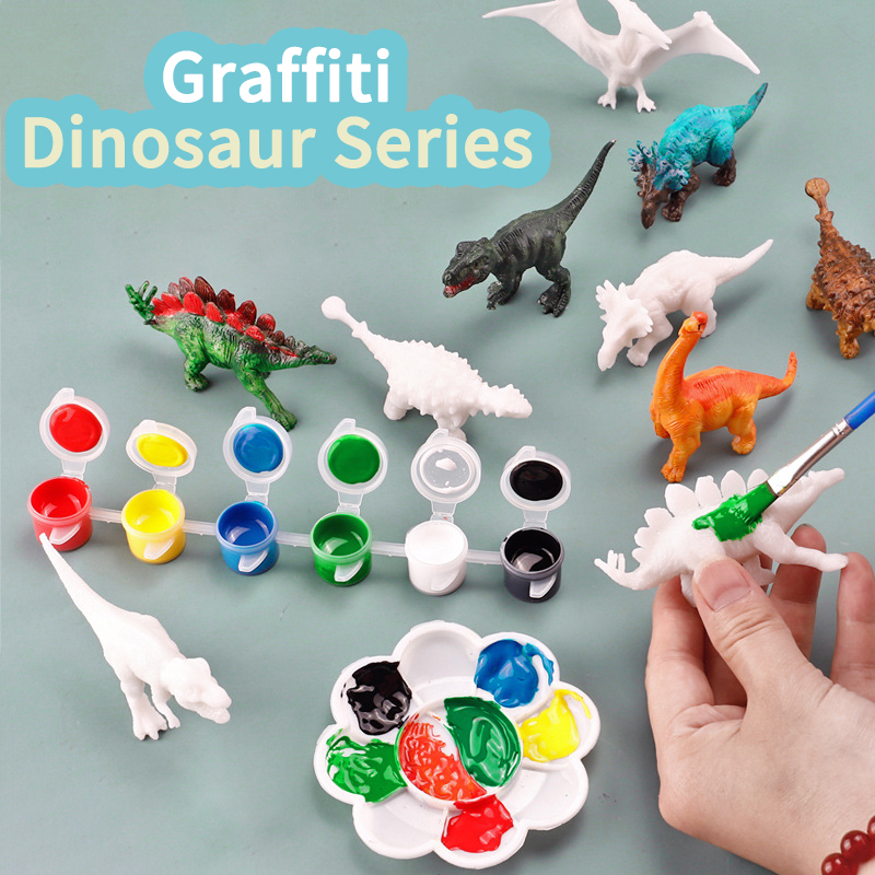 6 szt./8 szt., Zabawki do samo – Model Kit Dinosaur recenzja i cena