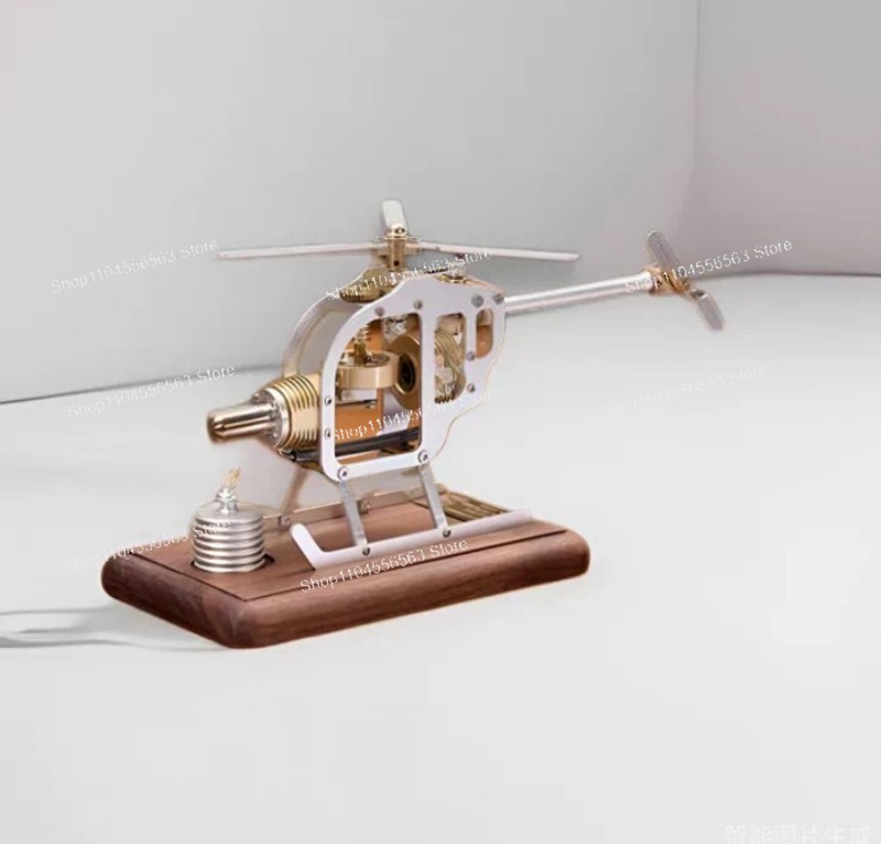 Mini Helikopter z Silnikiem St – Model Kit Engine recenzja i cena