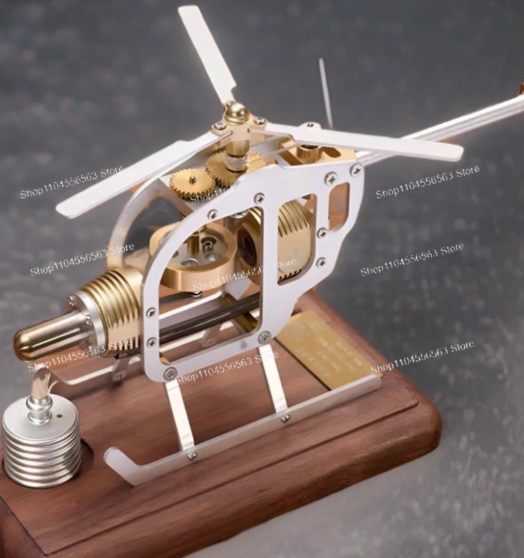 Mini Helikopter z Silnikiem St – Model Kit Engine recenzja i cena