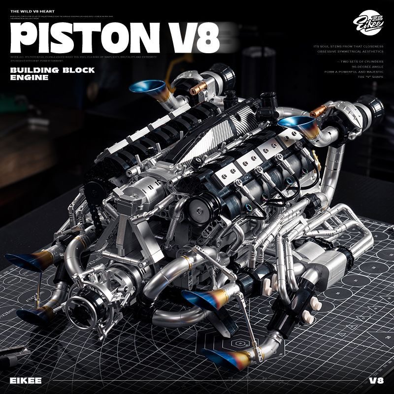 Zestaw klocków konstrukcyjnych – Model Kit Engine recenzja i cena