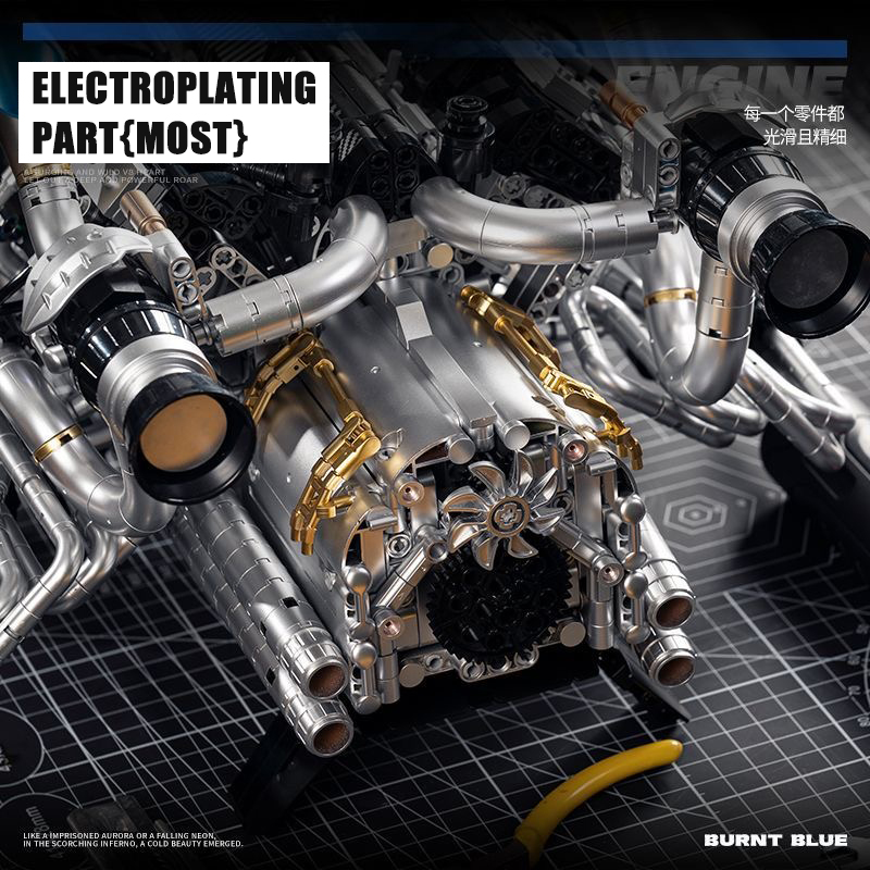 Zestaw klocków konstrukcyjnych – Model Kit Engine recenzja i cena