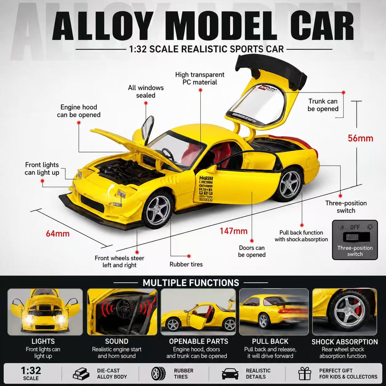 Model samochodu Mazda RX7 z od – Model Kit Mustang recenzja i cena