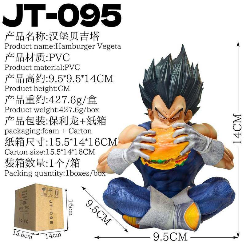 14cm Figurka Dragon Ball Veget – Model Kit Vegito recenzja i cena