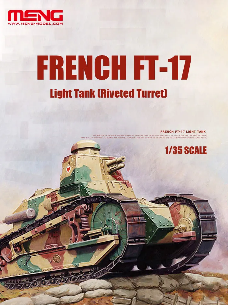 MENG Zestaw do montażu TS-011F – Model Kit History recenzja i cena