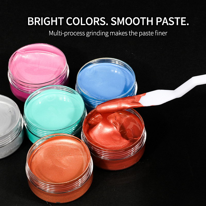 Zestaw 30 ml 8-kolorowych meta – Metallic Paint Set recenzja i cena