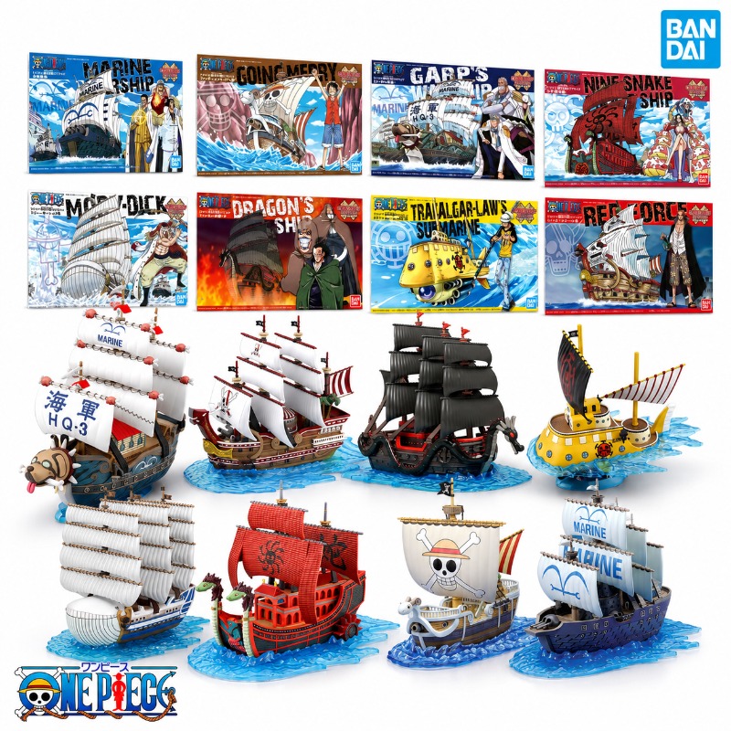 Oryginalne zestawy modeli stat – Model Kit One Piece Going Merry recenzja i cena
