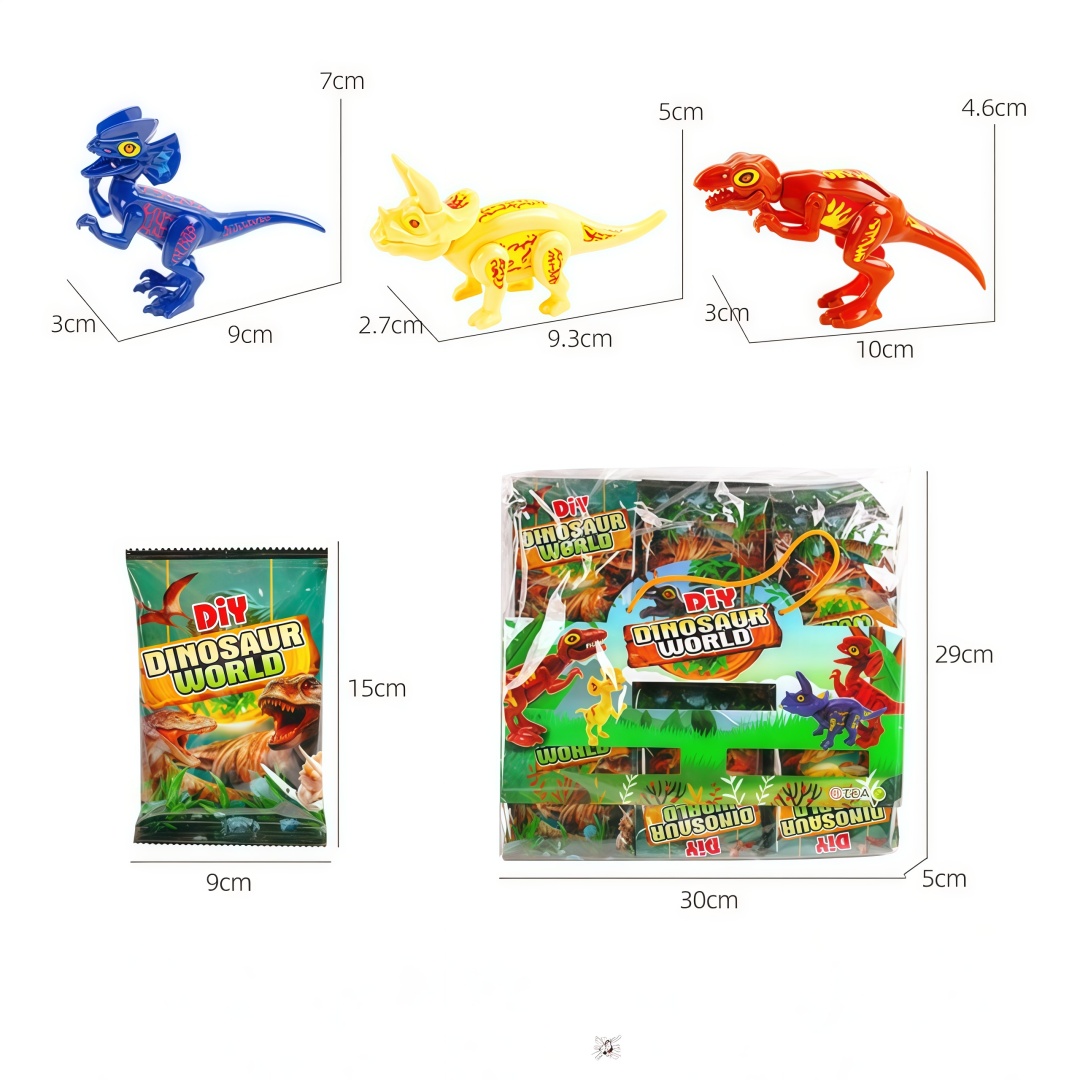 30-częściowy zestaw do samodzi – Model Kit Dinosaur recenzja i cena