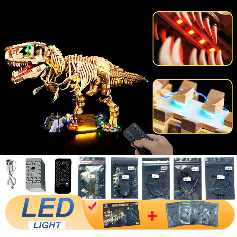 Zestaw oświetlenia LED do LEGO – Model Kit Dinosaur recenzja i cena