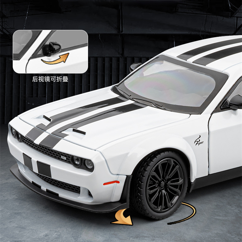 1:24 Dodge Challenger SRT Hell – Model Kit Mustang recenzja i cena