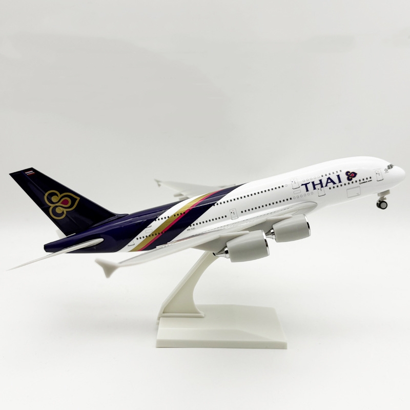 Model samolotu tajskiego A380  – Model Kit Airplane recenzja i cena