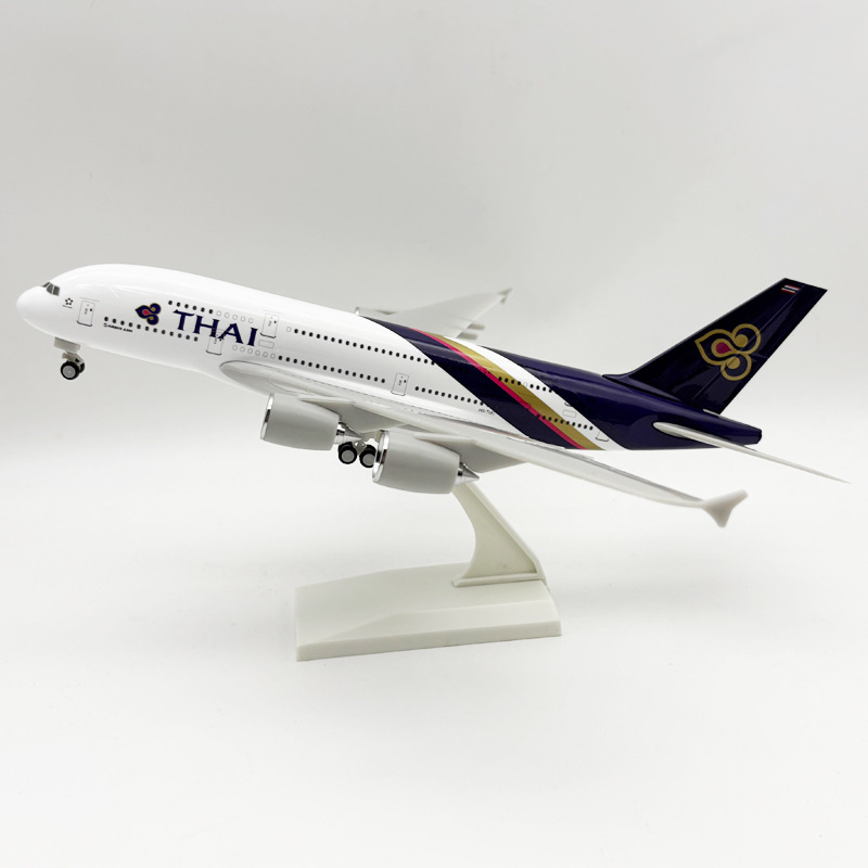 Model samolotu tajskiego A380  – Model Kit Airplane recenzja i cena