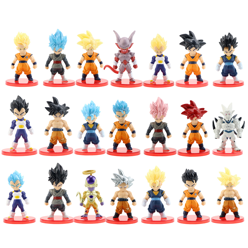 21Pcs/Set Dragon Ball Mini Fig – Model Kit Vegito recenzja i cena