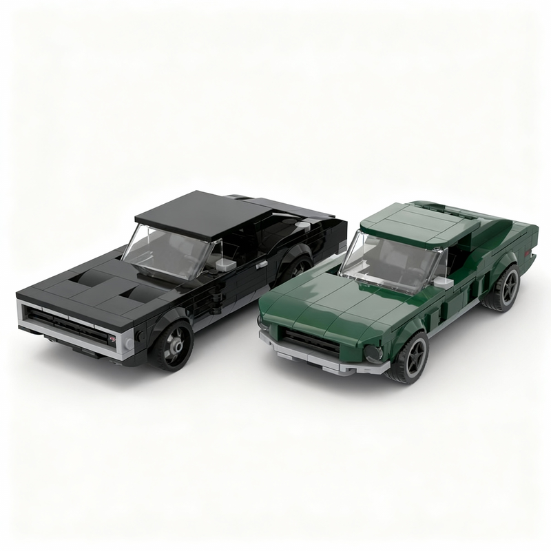 583 ELEMENTY MOC City Champion – Model Kit Mustang recenzja i cena