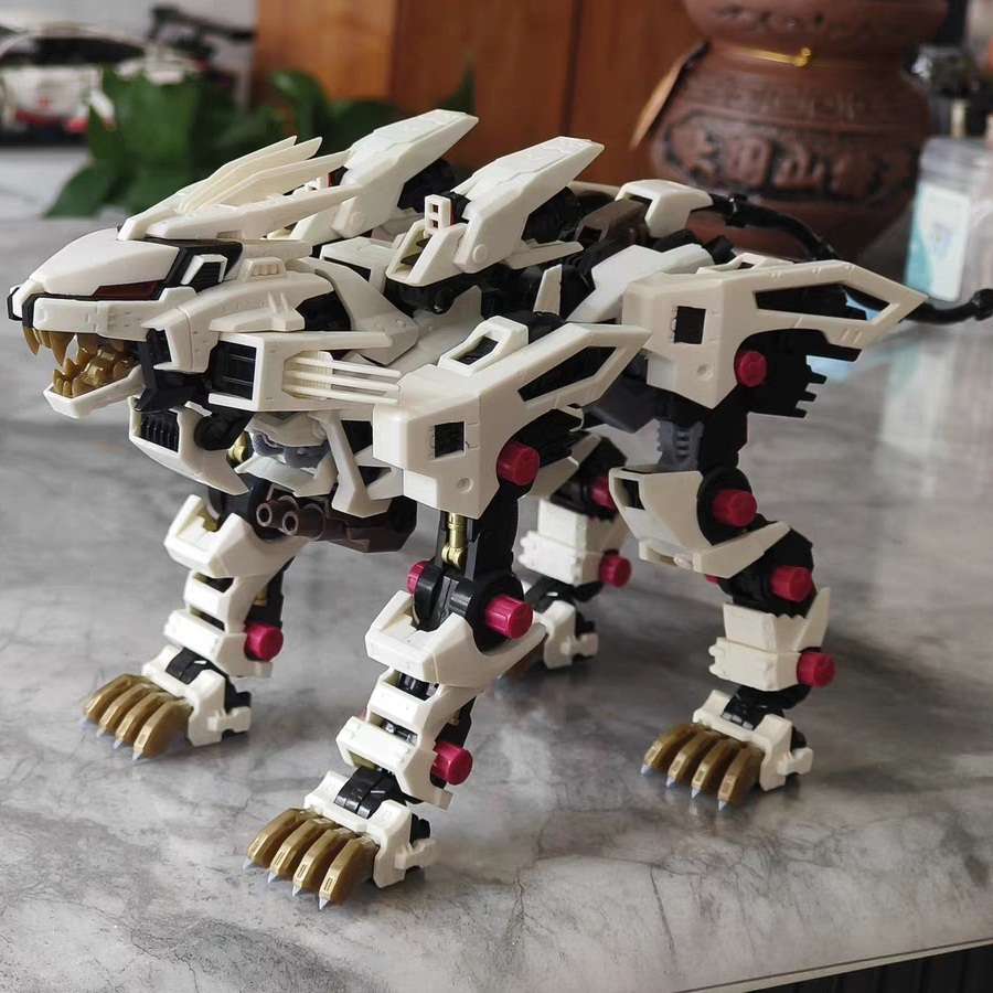Klocki BT ZOIDS Robot lew RZ-0 – Model Kit Chemistry recenzja i cena