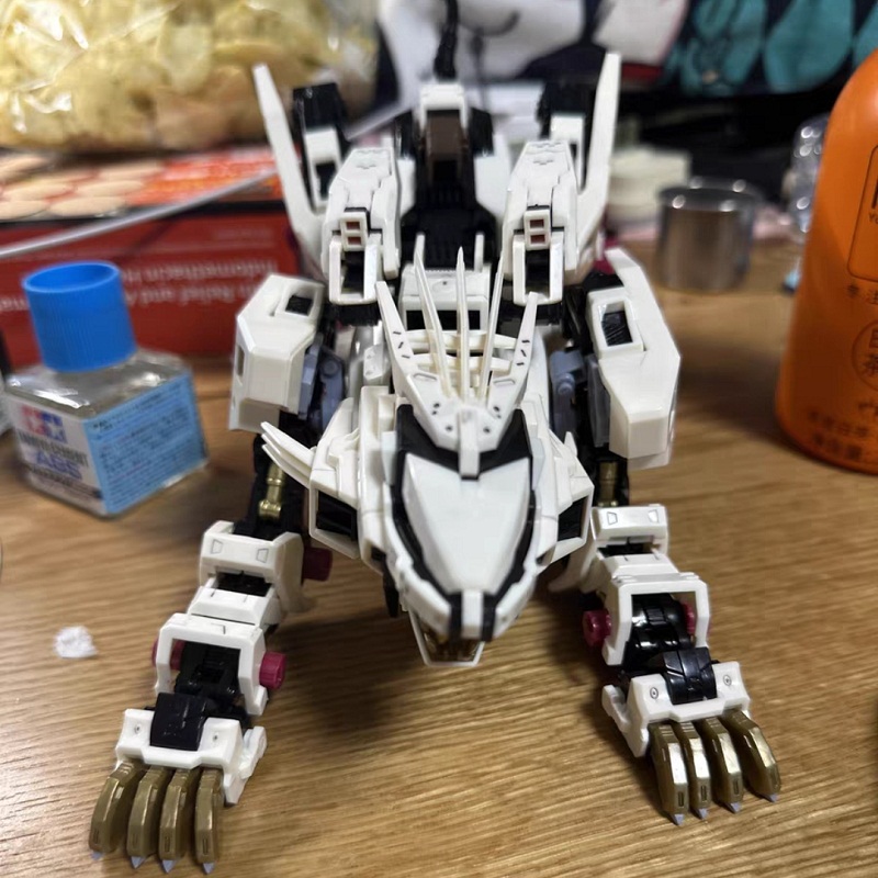 Klocki BT ZOIDS Robot lew RZ-0 – Model Kit Chemistry recenzja i cena