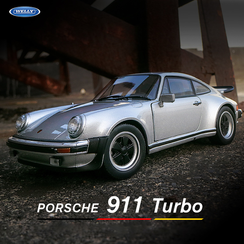 WELLY 1:24 Porsche 911 Turbo 3 – Model Kit Mustang recenzja i cena