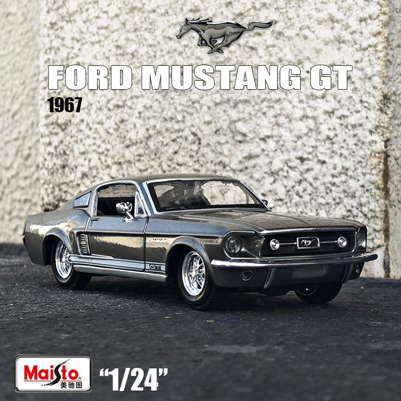 Maisto 1:24 1967 Ford Mustang  – Model Kit Mustang recenzja i cena