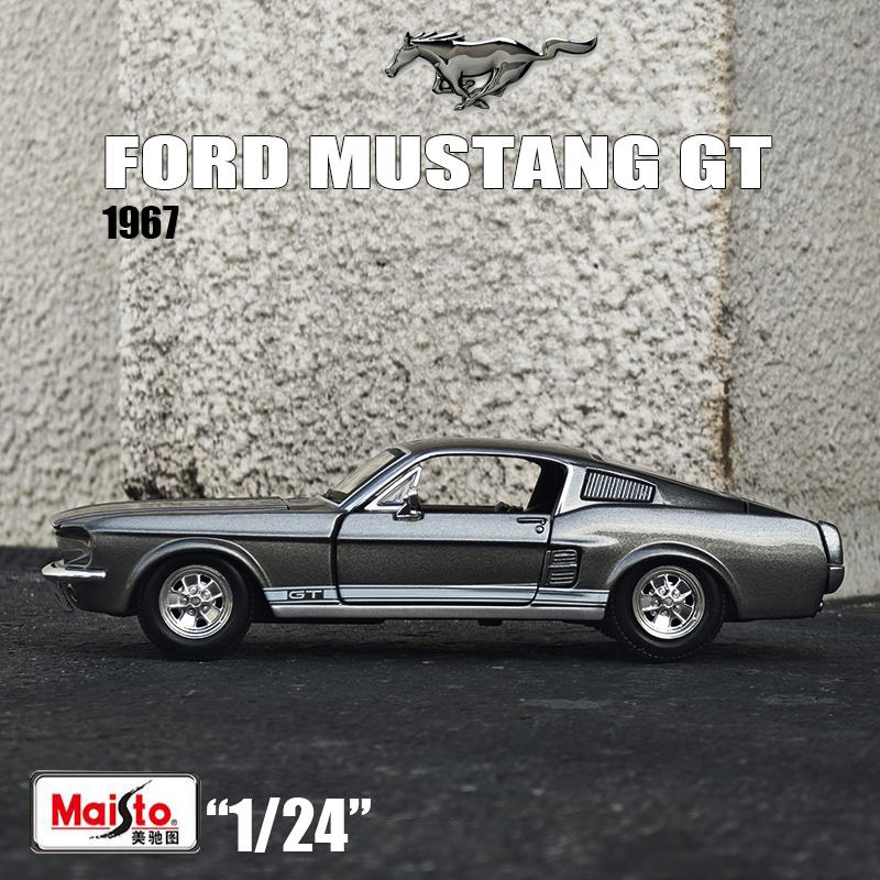 Maisto 1:24 1967 Ford Mustang  – Model Kit Mustang recenzja i cena