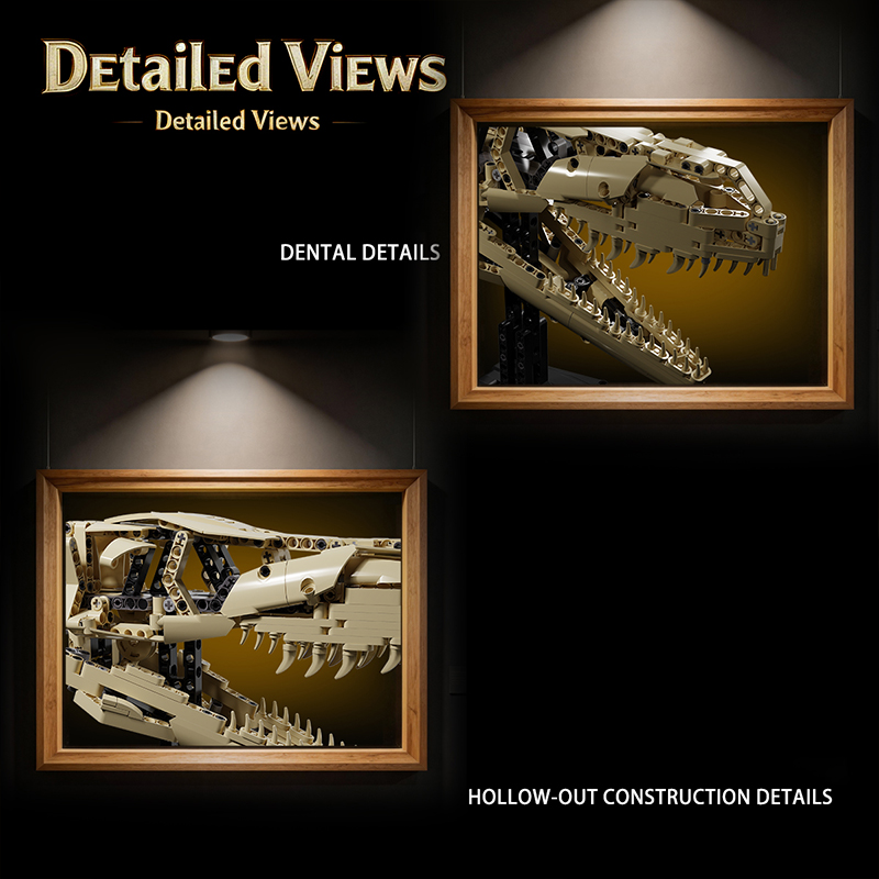 716 Elementów Zestaw Klocków d – Model Kit Dinosaur recenzja i cena