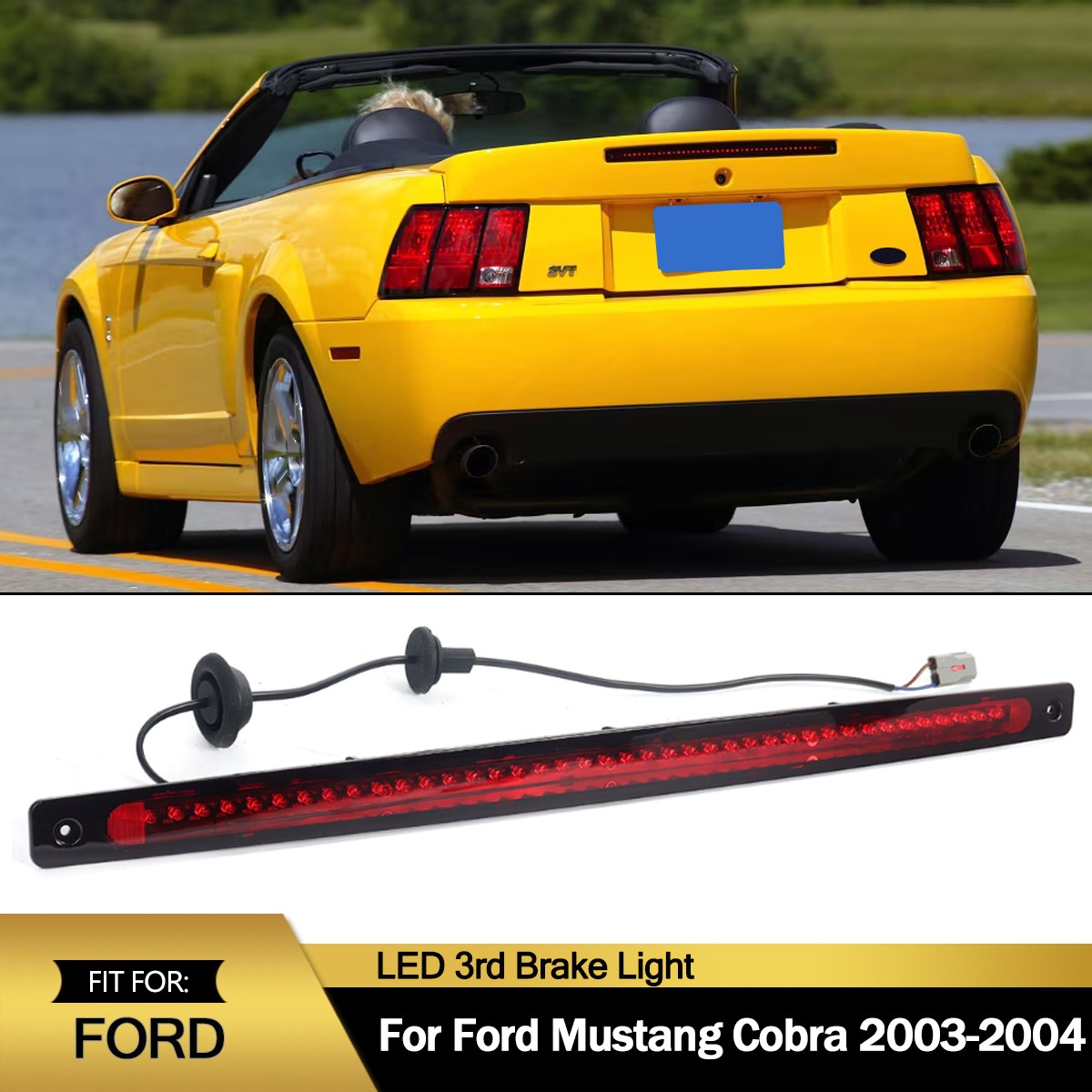 Czerwone LED-owe trzecie świat – Model Kit Mustang recenzja i cena