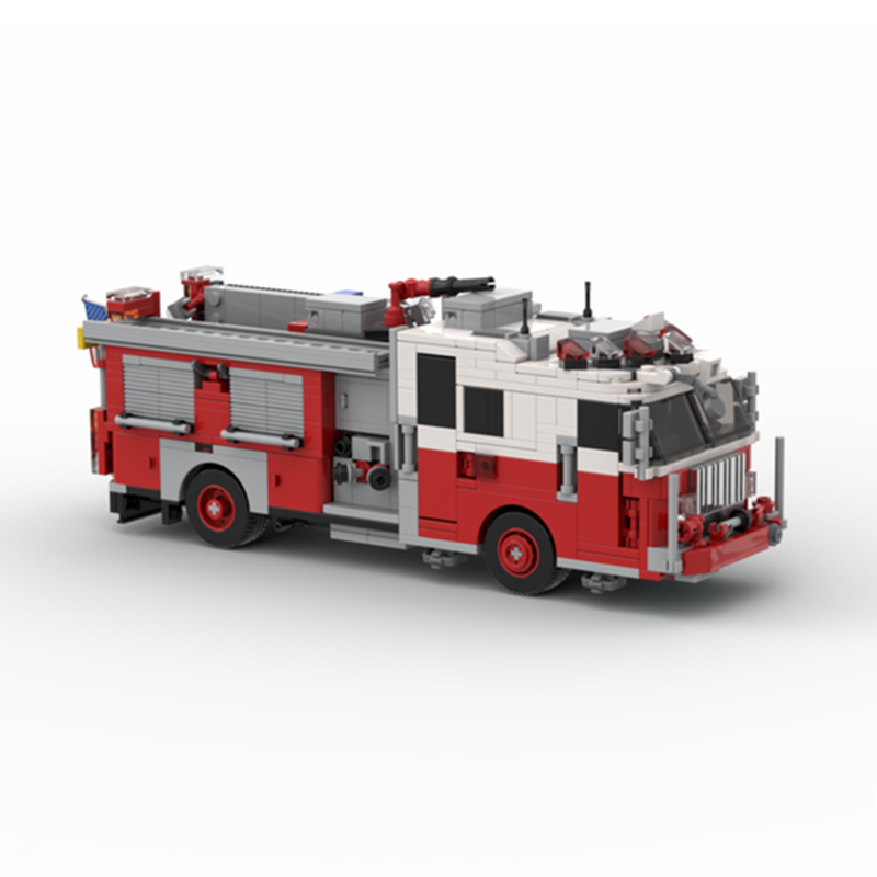 Klocki konstrukcyjne MOC Straż – Model Kit Engine recenzja i cena