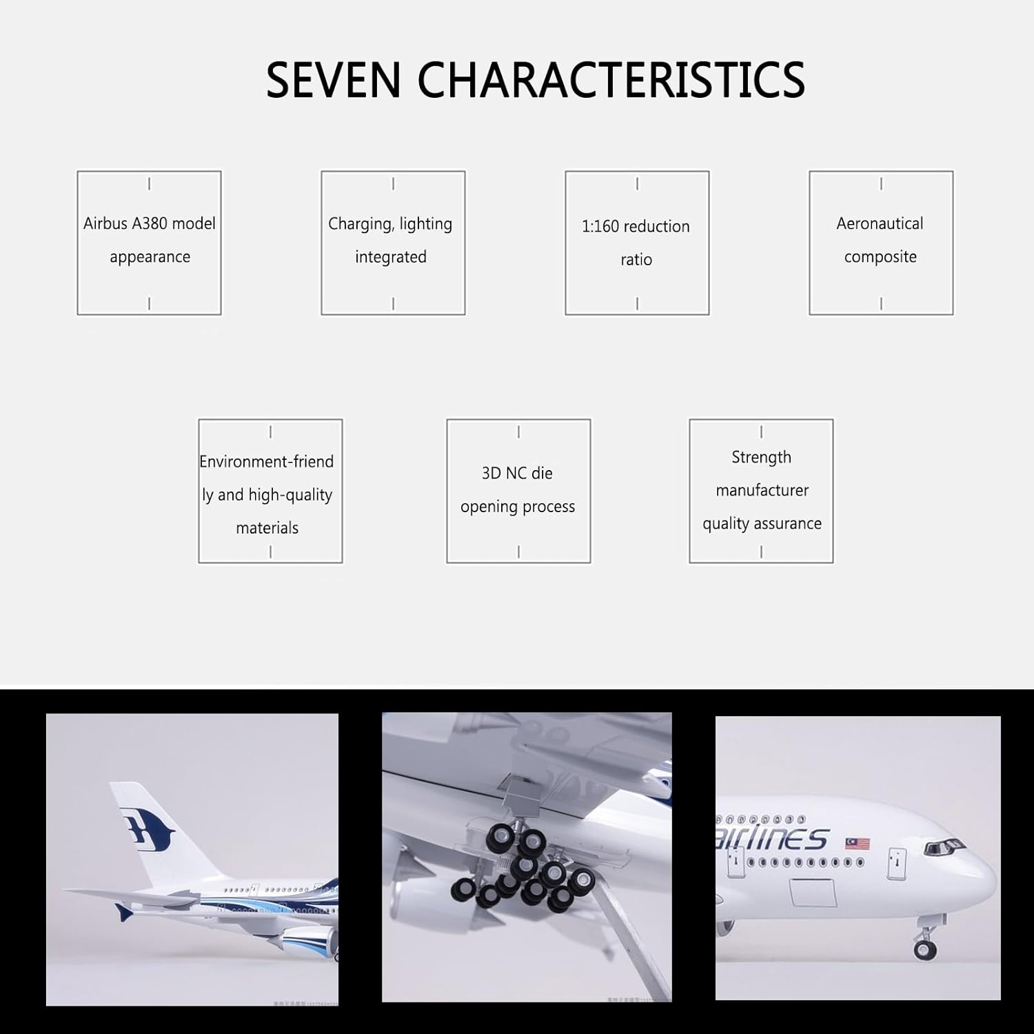 Model samolotu Malaysia Airlin – Model Kit Simulator recenzja i cena