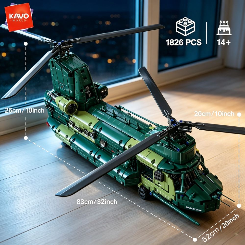 KAVOWORLD 1826 elementów 81 cm – Model Kit Chemistry recenzja i cena